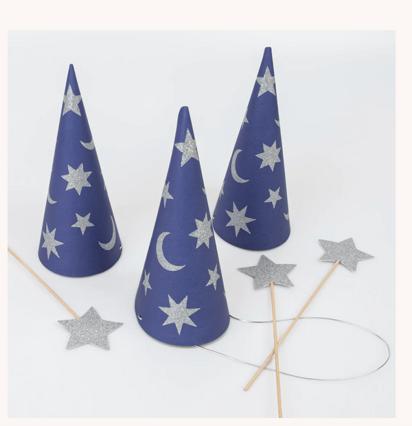 Wizard Party Hats & Wands