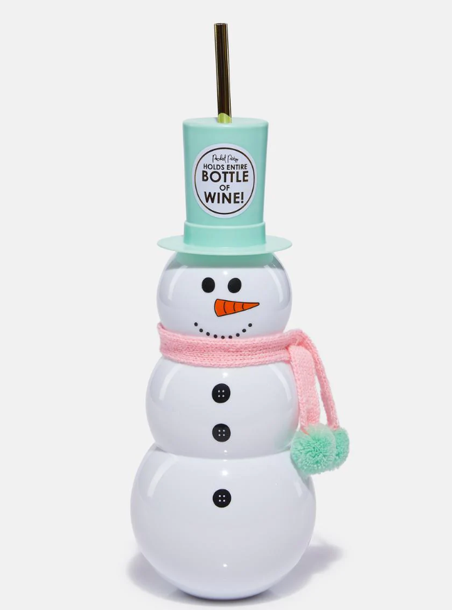 Snow Man Sipper Social Revelry
