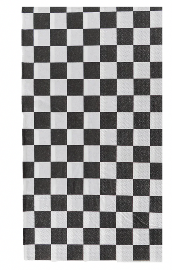 Check it! The Classic Check Guest Napkins