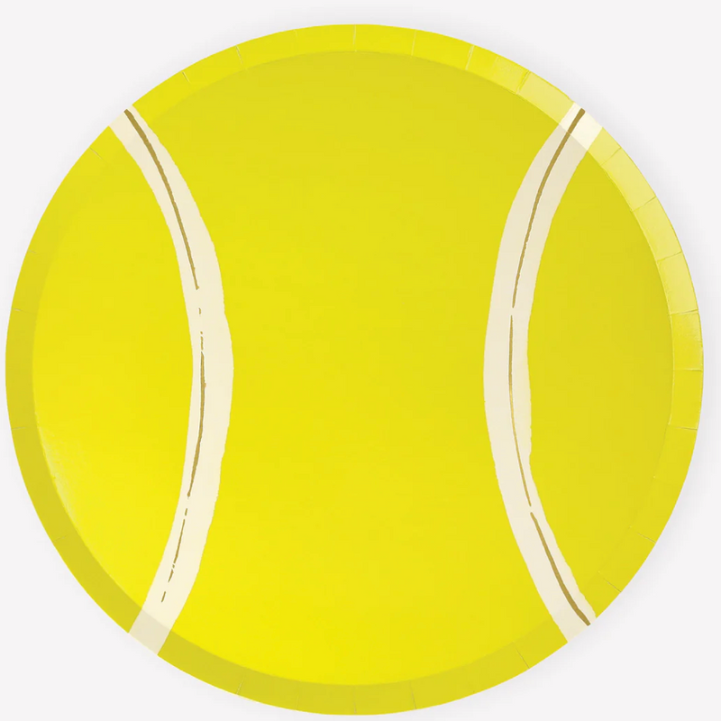 Tennis Ball Plates