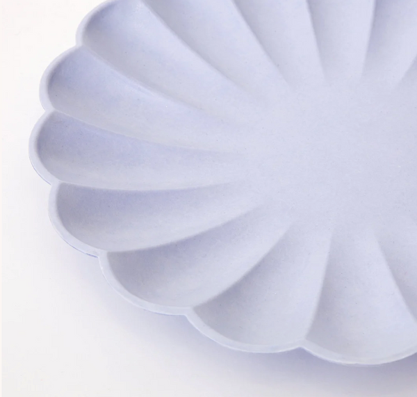 Large Soft Lilac Compostable Plate