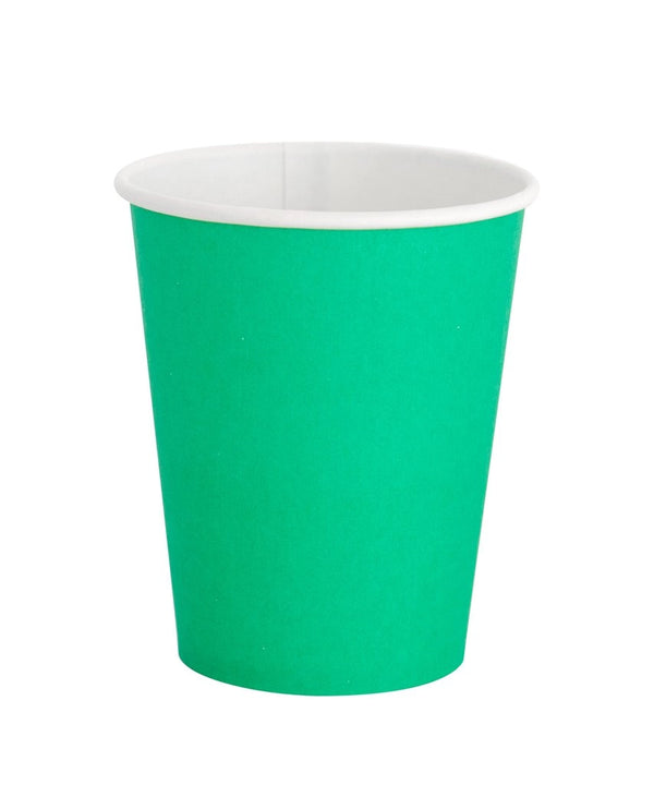 8oz Kelly Green Oh Happy Day Cups
