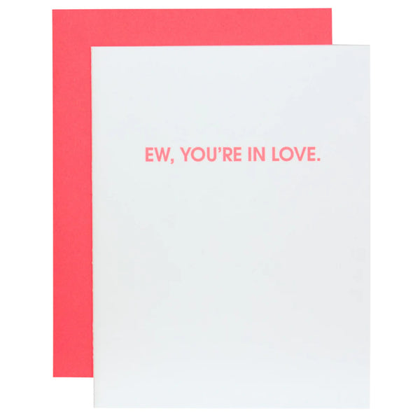 EW, YOU'RE IN LOVE Chez Gagne Card