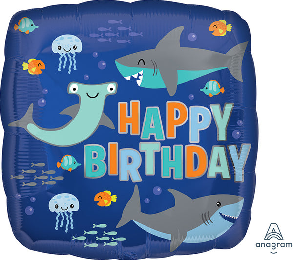 Under the Sea Happy Birthday Balloon