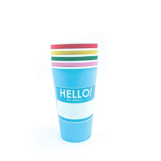 Hello My Name Is Cups