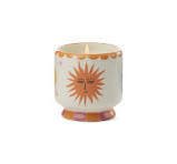 Hand Painted "Sun" Candle-Orange Blossom