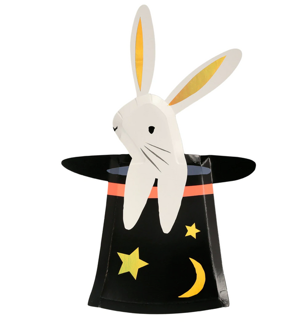 Bunny Magic Hat Plate