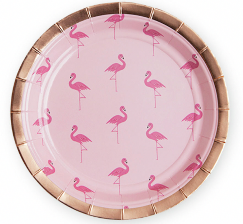 Small Flamingo Plates