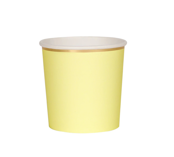 Pale Yellow Tumbler Cup