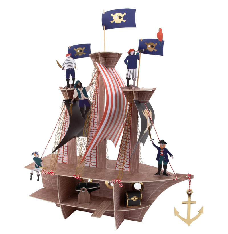 Pirate Ship Centerpiece