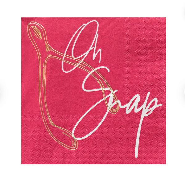 Oh Snap Cocktail Napkin