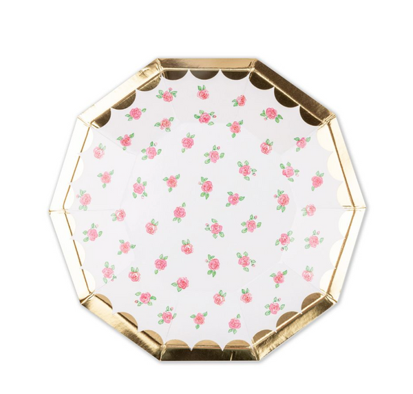 Lola Dutch Tea Rose Small Plates