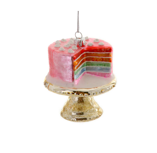 Rainbow Cake Ornament