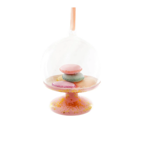 Plated Macaroon Ornament