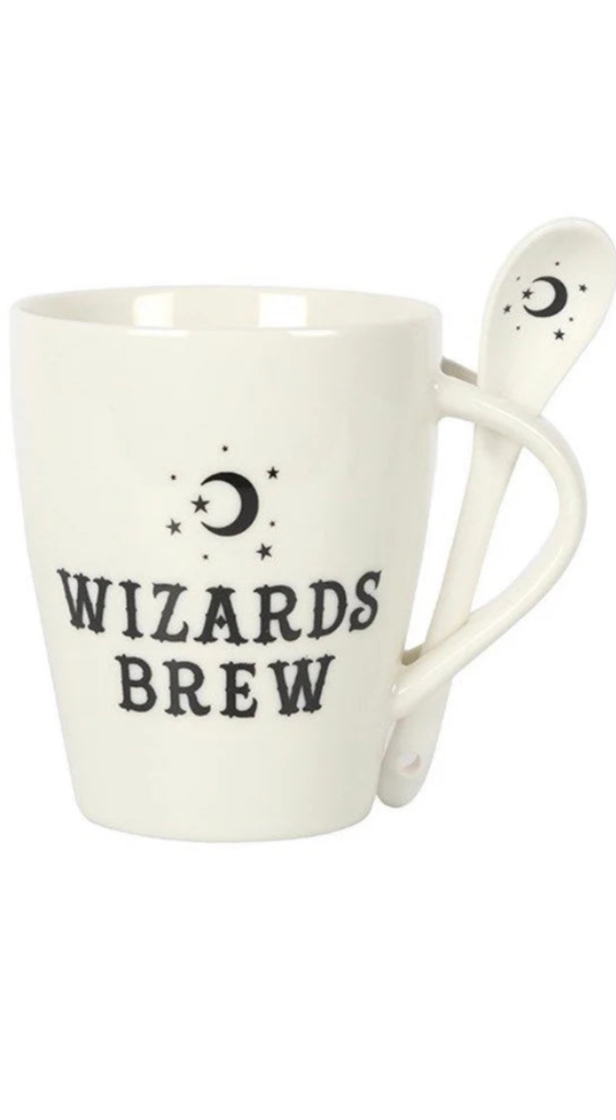 Wizards Brew Mug/Spoon set
