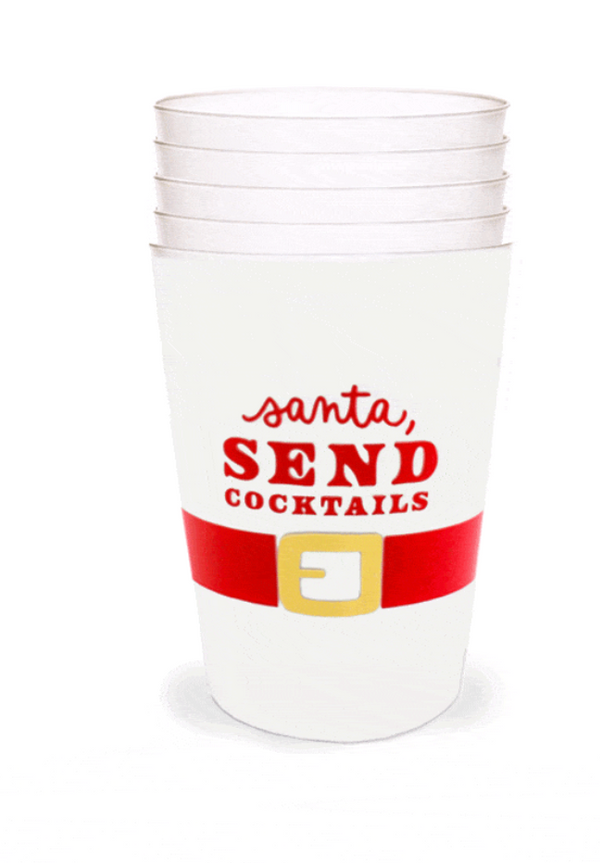 Santa Send Cocktails CupStack