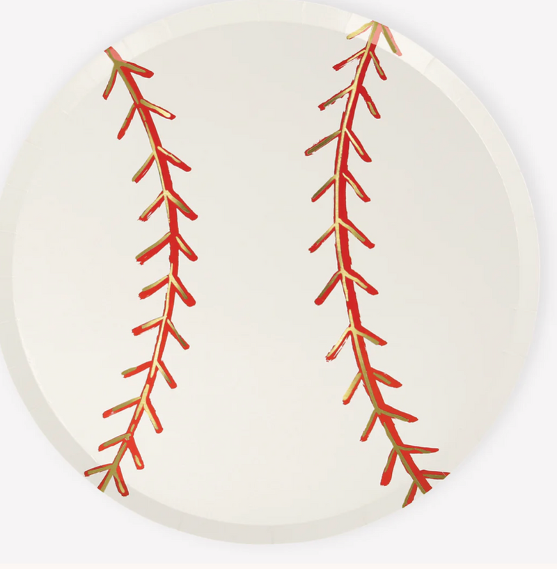 Baseball Dinner Plate