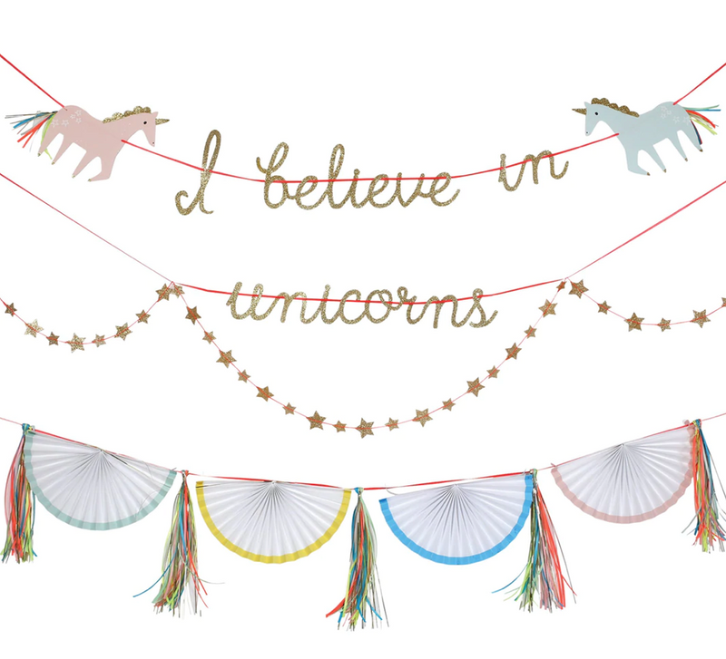 I Believe In Unicorns Garland