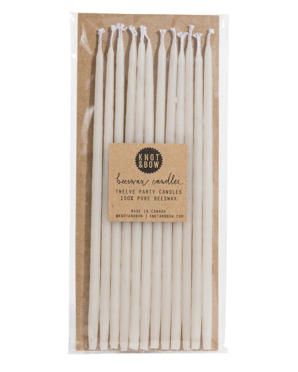 Tall Ivory Candles (12)