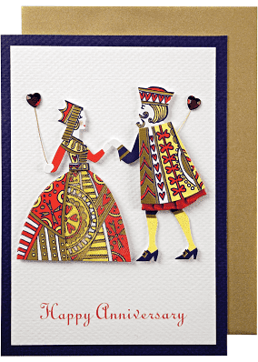 King and Queen Card